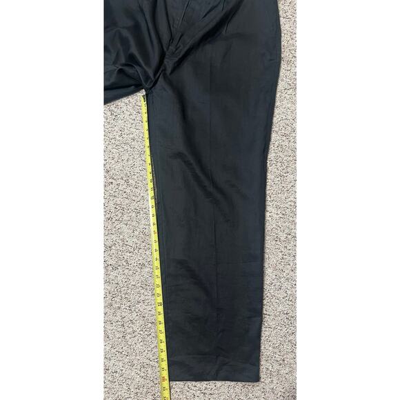 Godbody Collection 100% Linen Black Pants Lightweight Casual Minimalist 2XL - Picture 6 of 11